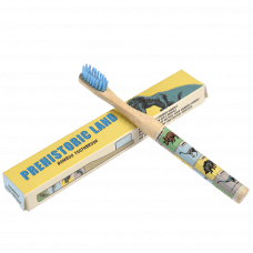 Tandenborstel bamboe dinosaurus