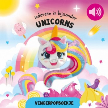Vingerpopboekje unicorn eenhoorn lu46263 0