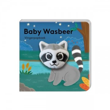 Vingerpopboekje wasbeer