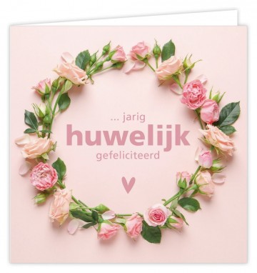 Wenskaart  jarig huwelijk gefeliciteerdwebp