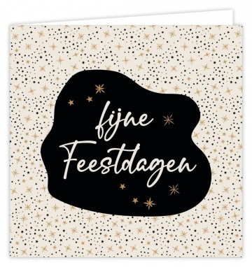 Wenskaart fijne feestdagen