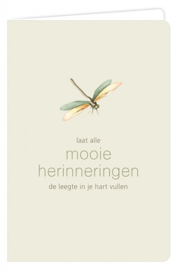 Wenskaart laat alle mooie herineringen