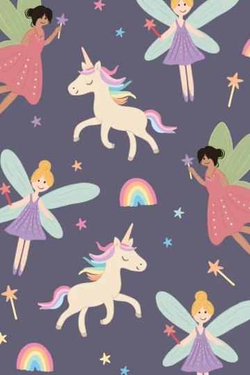 Wenskaart unicorns