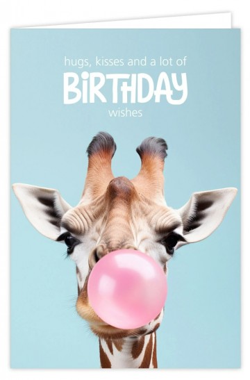 Whoop whoop birthday whisses giraf