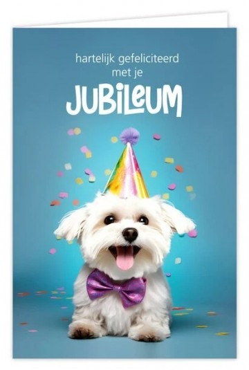 Whoop whoop jubileum hond
