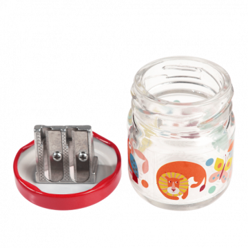 Wild wonders glazen pot puntenslijper2